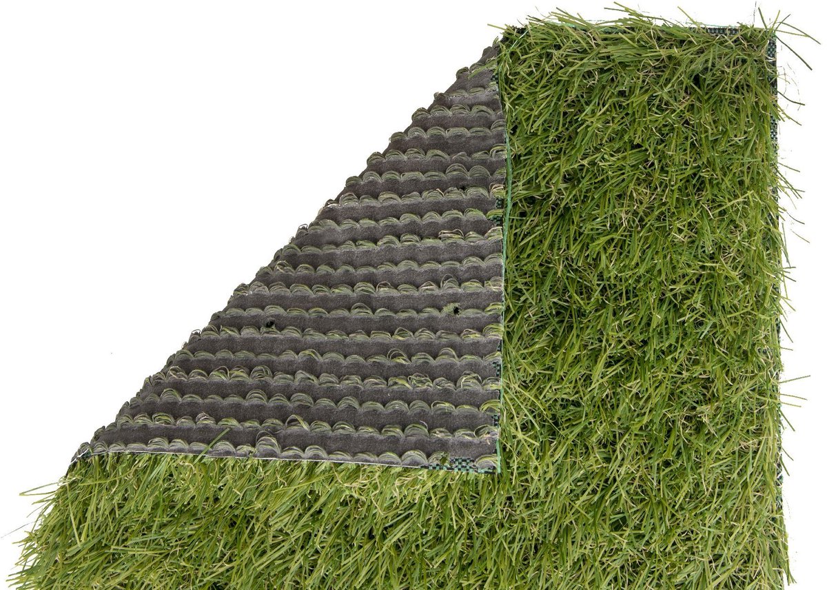 Kunstgras Havanna 450x400cm - Groen, UV-bestendig & Waterdoorlatend