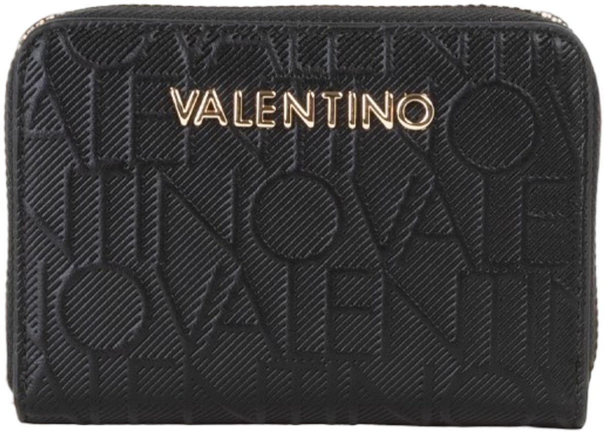 VALENTINO portemonnee Donna Zip Around Wallet Nero zwart
