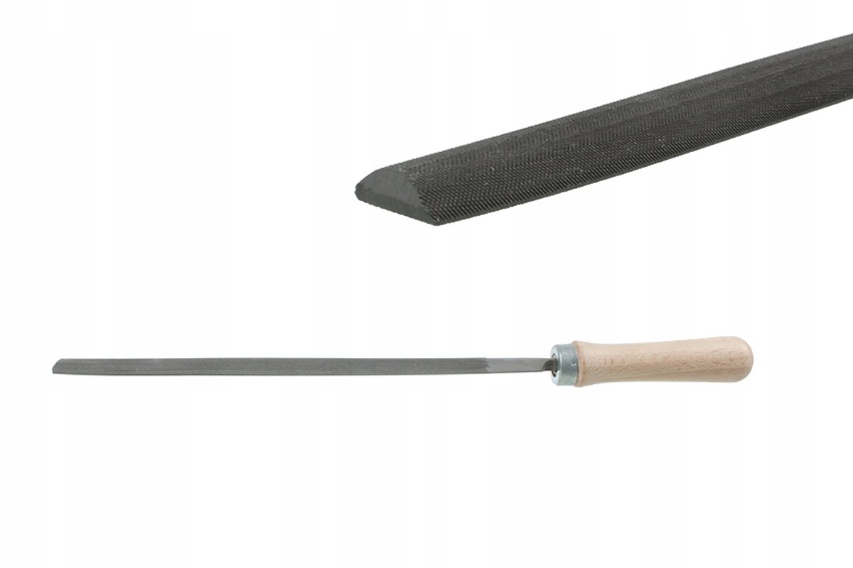 Halfronde metaalvijl 150mm #1 grof - voor metaalbewerking