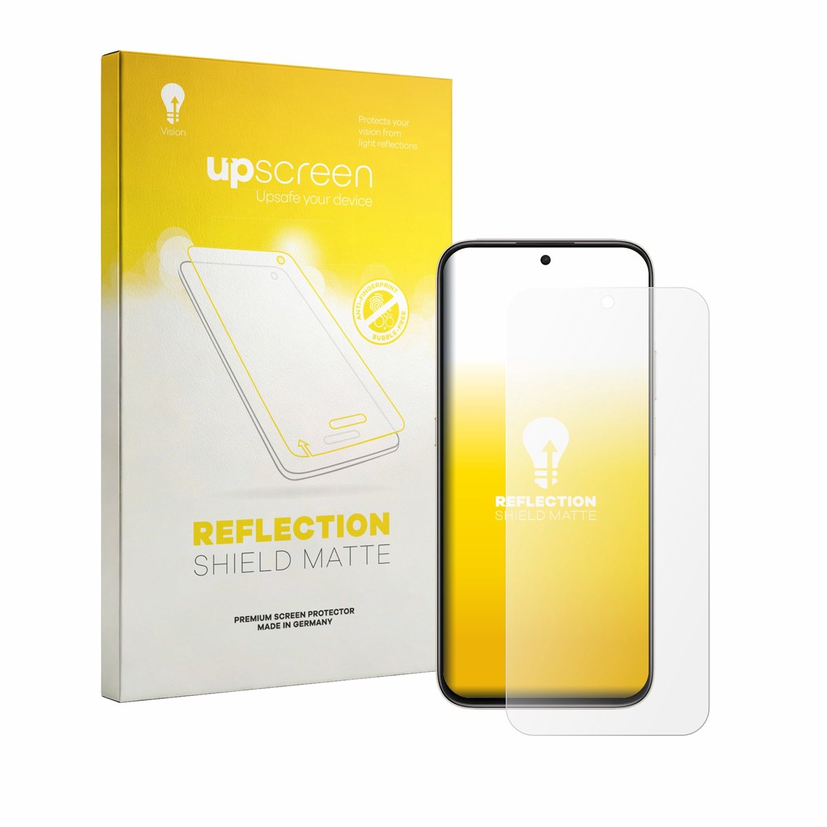 upscreen - Screenprotector voor Honor X7e Plus 5G - Folie Beschermfolie anti glare matte