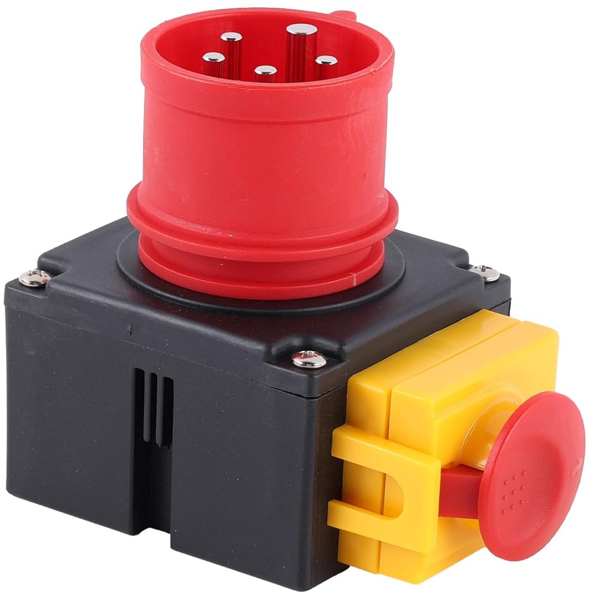 Noodstop schakelaar 400V - 3-fase met noodstopknop - machineveiligheid - ideaal voor houtbewerking - ShopVlot