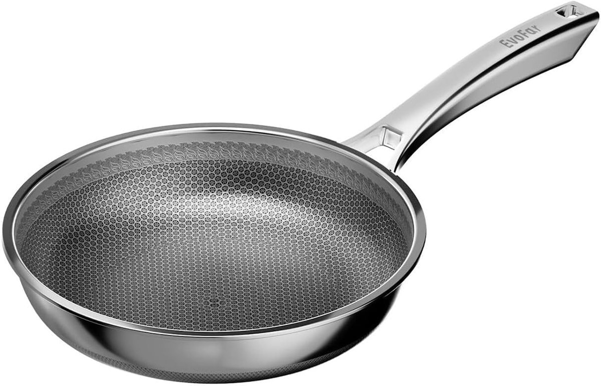 Frituurpan 28 cm - Antikleef - Inclusief deksel - Geschikt voor inductie en gas - ShopVlot