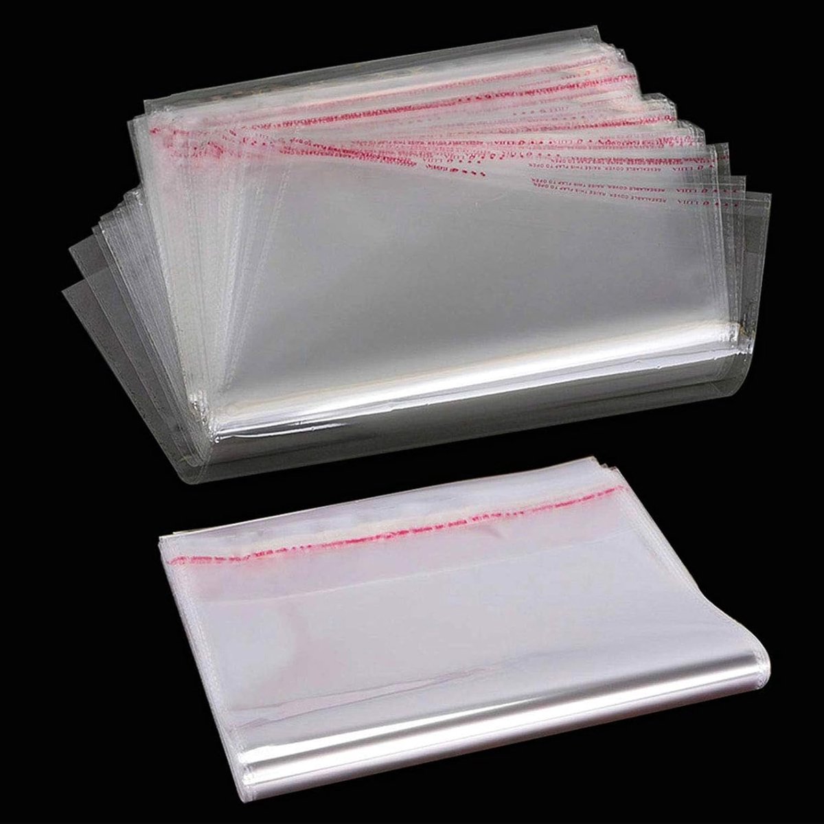 Cellofaanzakjes 120 Pack - A4 A5 maat - Zelfklevend - Perfect voor traktaties - ShopVlot