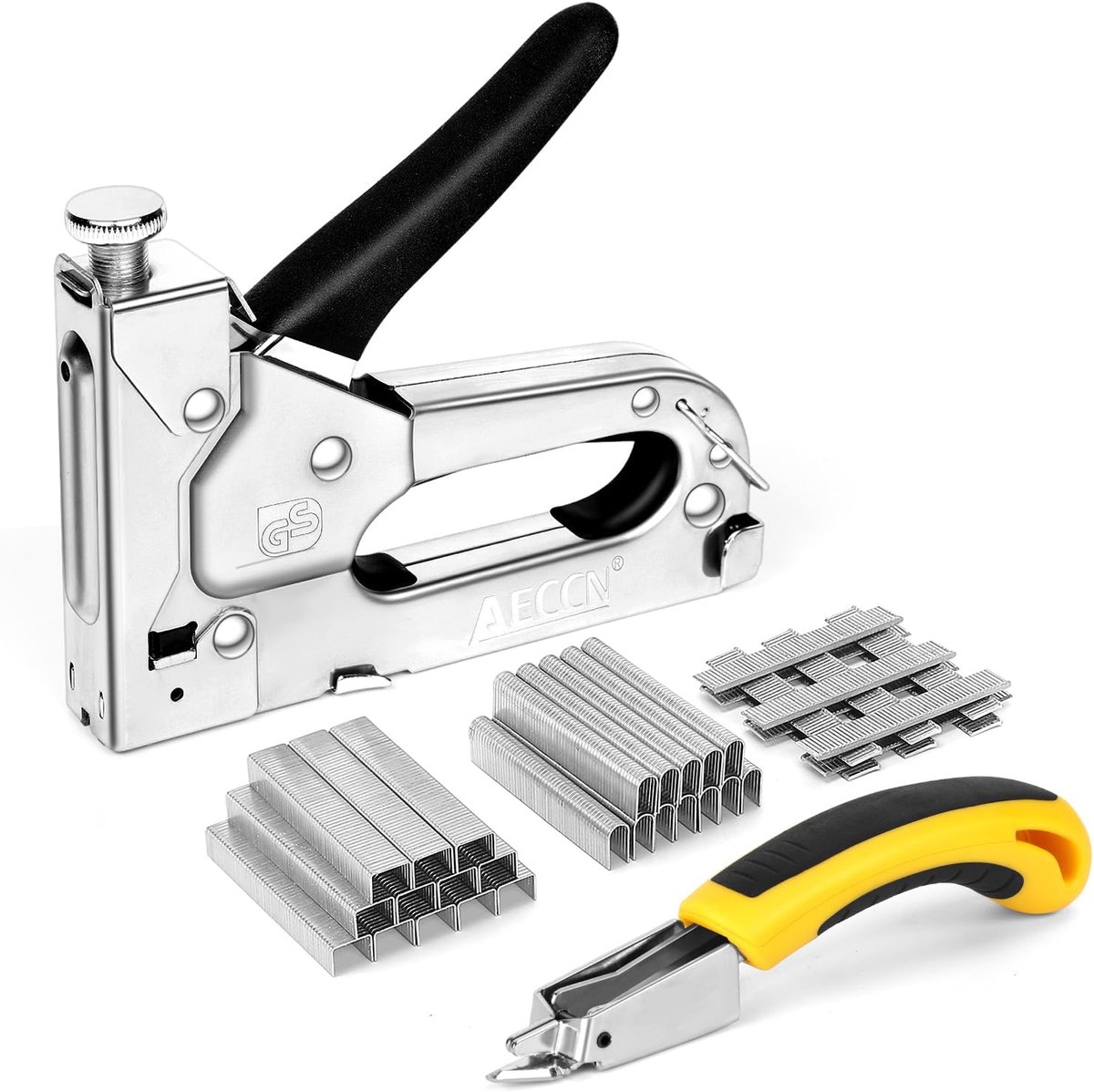 Hand nietmachine 3 in 1 - verstelbare slagkracht - roestvrij staal - ideaal voor reparaties - ShopVlot