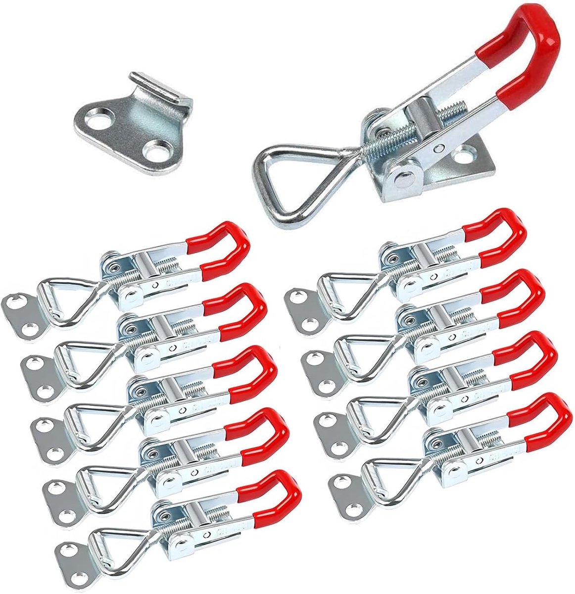 Tension Clasp - 10 Stuks Met Een Houdcapaciteit Van 100kg - Gemaakt Van Gegalvaniseerd Ijzer - ShopVlot