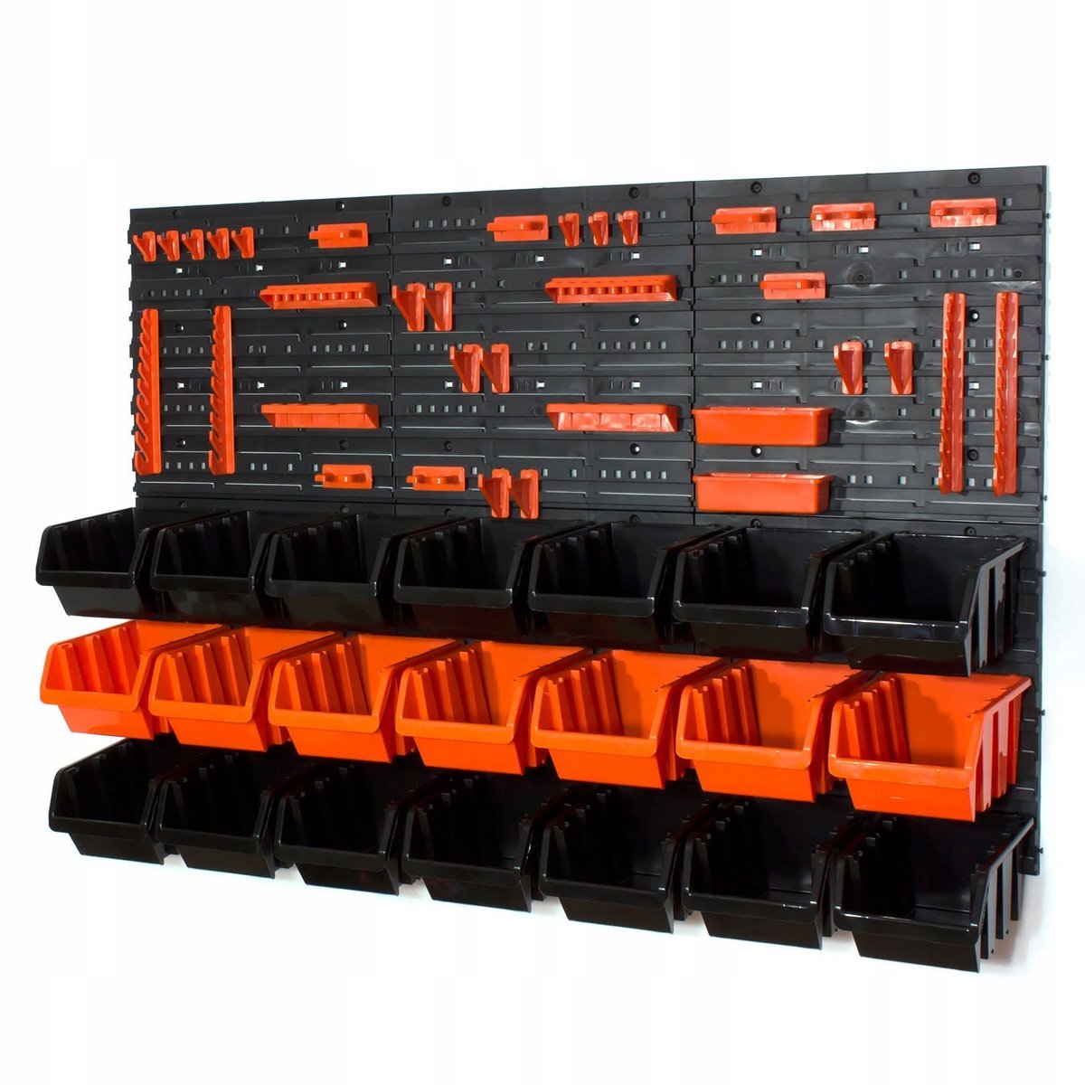 Gereedschapswand 120x80cm met 21 bakjes - Organizer
