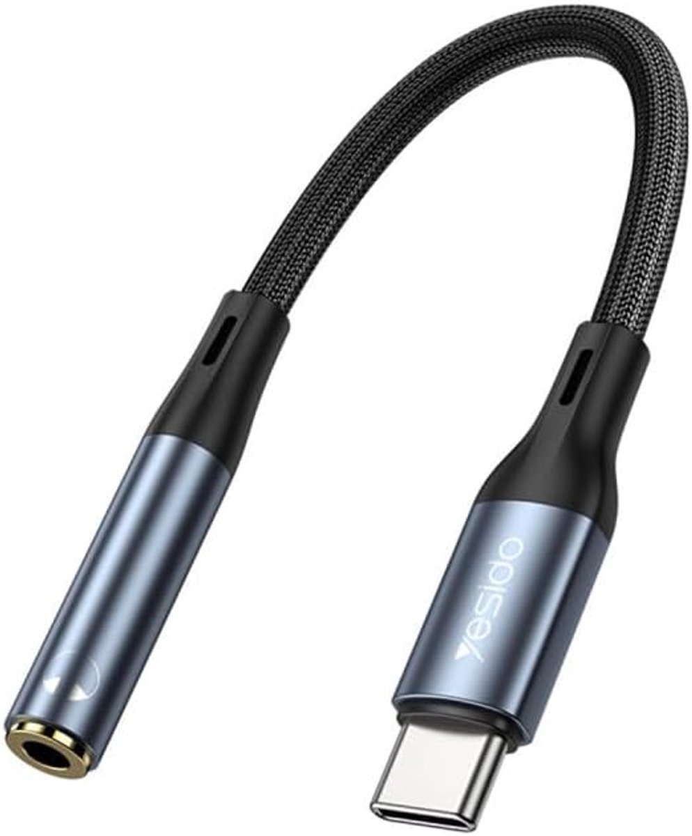AUX-USB Type-C Adapter - Audio adapter - Compatibel met smartphones - Verbeter je geluidskwaliteit - ShopVlot