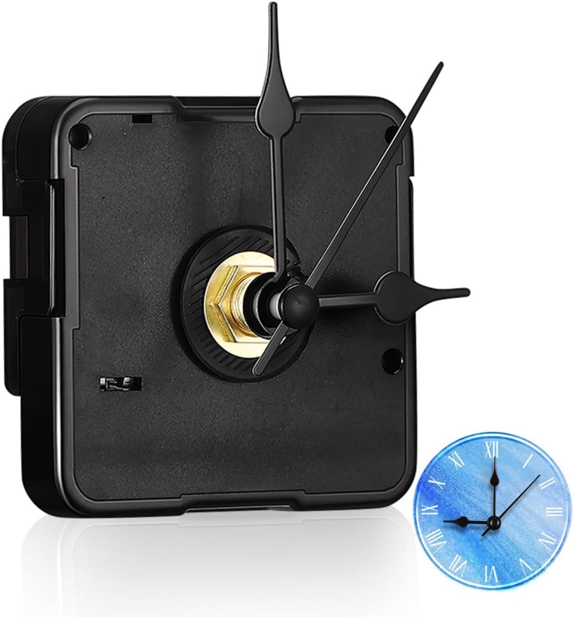 Wandklok Mechanisme - Stille Batterij Aangedreven - Vervangingskit voor DIY - Eenvoudige Montage - ShopVlot