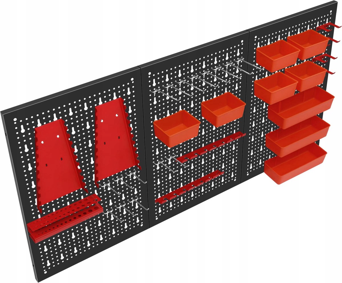 Gereedschapsbord Metaal 120x60cm - Orde in Werkplaats & Garage