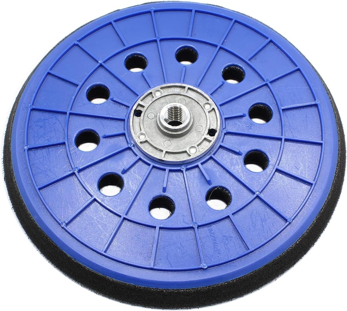 Schuurplaat 225 mm - Velcro - Voor plafond- en wandschuren - Eenvoudige montage - ShopVlot