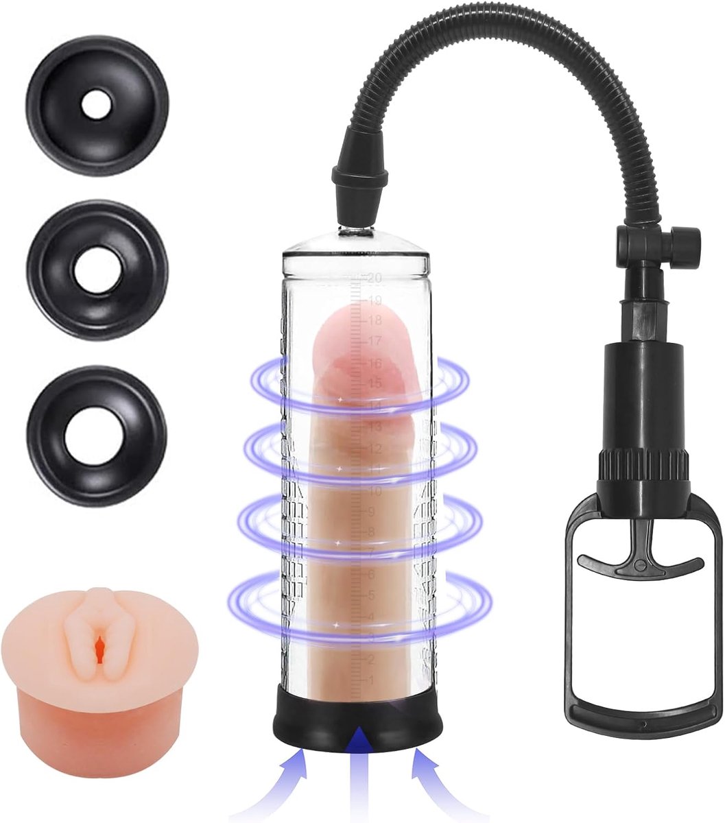 Pumps voor mannen - Vergrotende masturbator - Multifunctioneel ontwerp - Verbeter je uithoudingsvermogen - ShopVlot