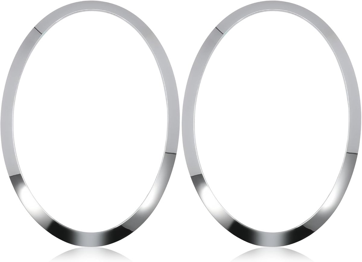 Koplamp-sierring voor MINI Cooper F55/F56/F57 - 2 stuks - duurzaam materiaal - eenvoudige montage - ShopVlot
