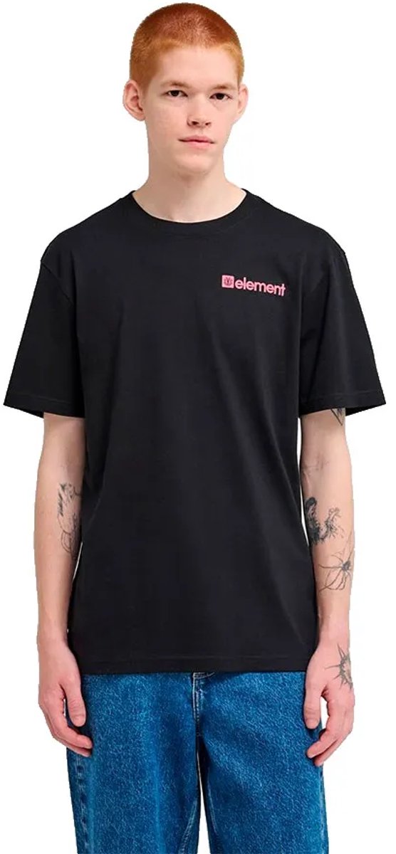 Element Joint T-shirt Met Korte Mouwen Zwart L Man