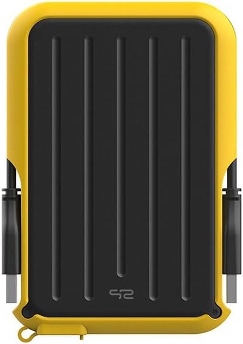 Externe Harde Schijf - Opslagstation - Bestanden Opslaan - Waterdicht IPX4 - 4TB - Geel