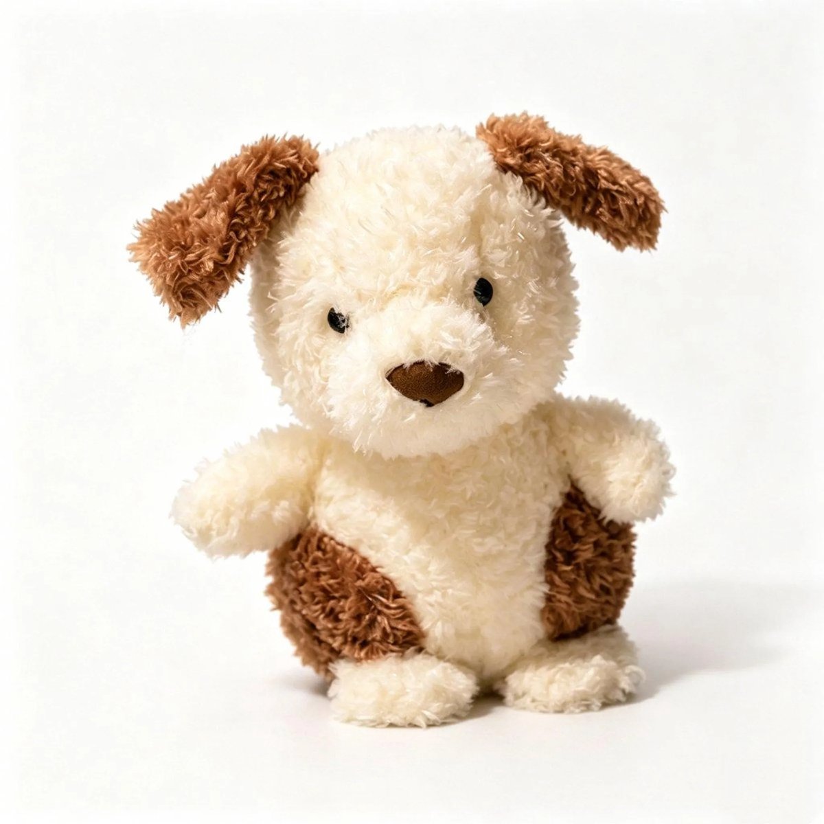 Casalora Pluche Knuffel – Hondje Pop – 30cm – Schattige Hond Knuffel – Zacht Comfortabel – Cadeau voor Kinderen Ter Ontspanning en Verzachting van Emoties – Beige