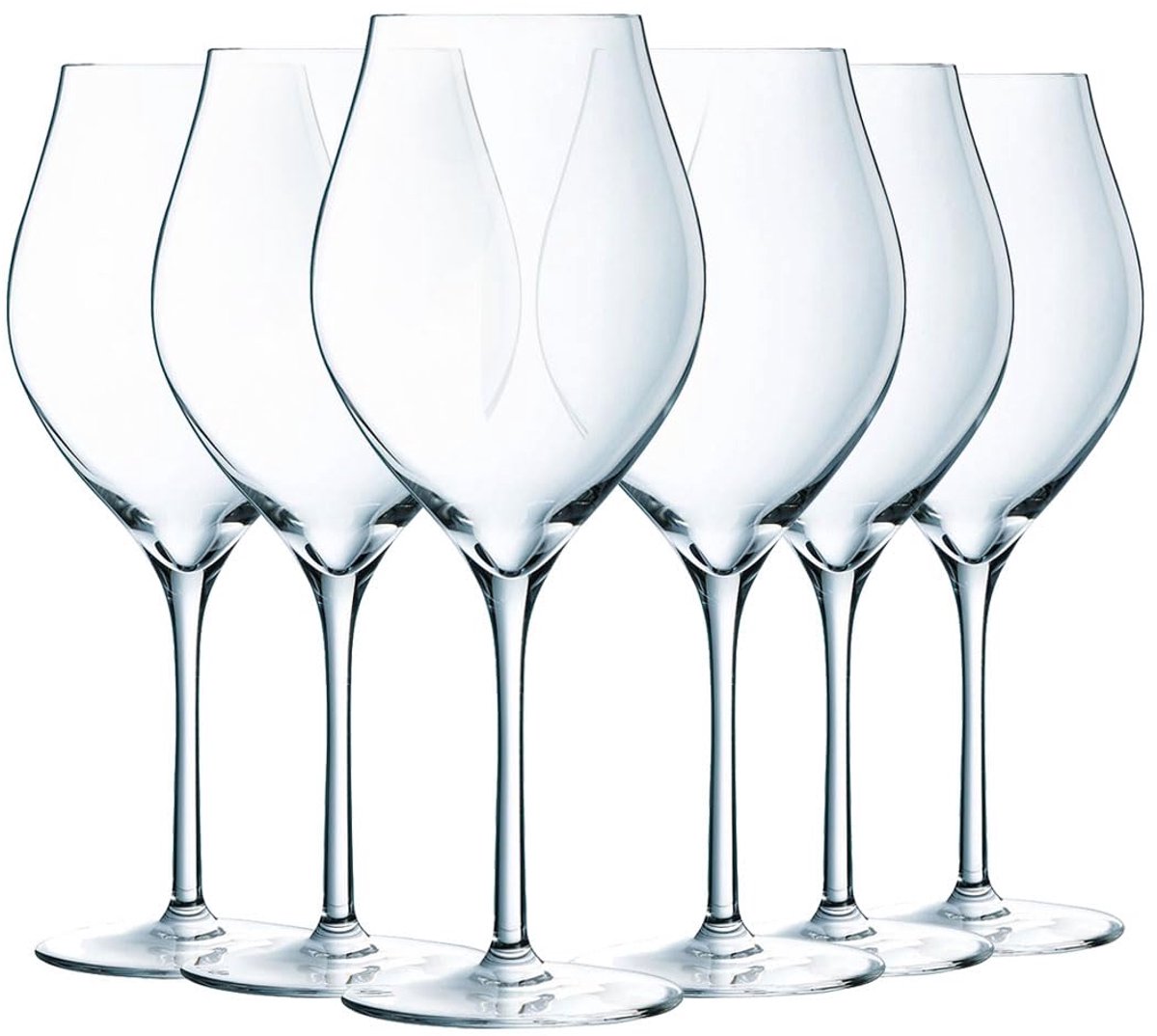 Wijnglazen 47 cl - 6 stuks - Gemaakt in Frankrijk - Versterkte verpakking - Perfect voor wijnliefhebbers - SnelShoppen