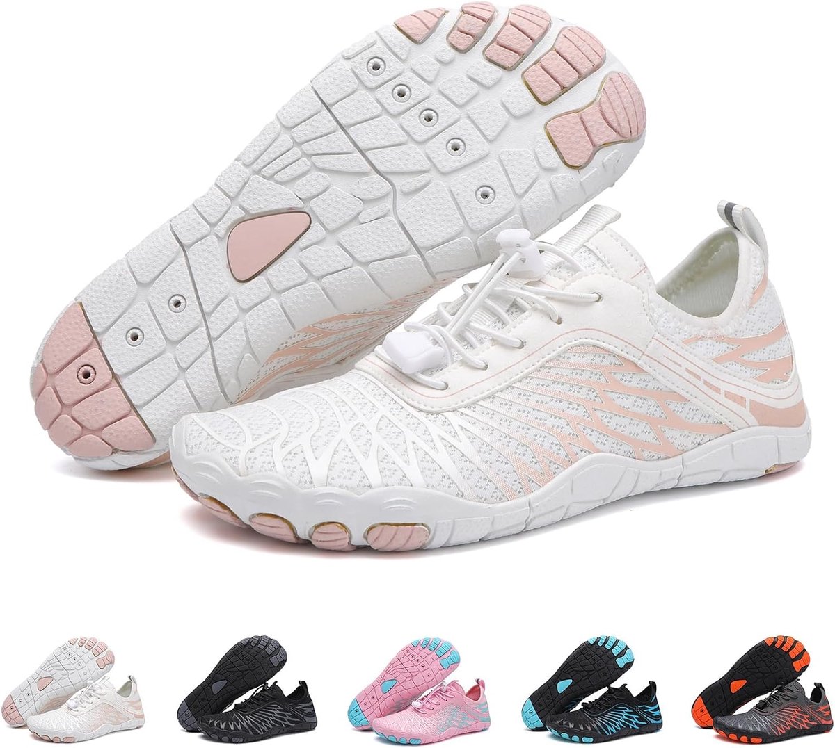 Barefoot schoenen voor mannen en vrouwen - waterdichte aqua schoenen - brede teenbox - comfortabel voor wandelen - SnelShoppen