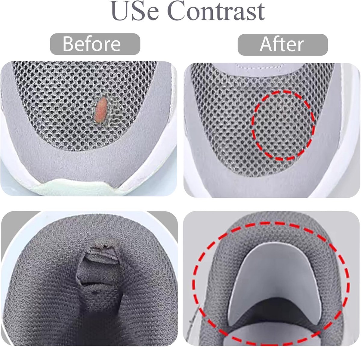 Microvezel hielreparatiepatches 34 stuks - zelfklevend - ademend materiaal - snelle reparatie voor schoenen - SnelShoppen