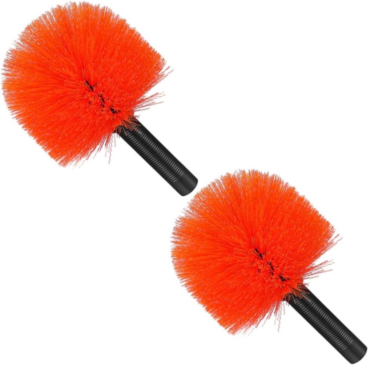 Cobweb Duster Heads - Spinragborstels Plafond - Hoge Oppervlakken Reinigen - Lichtgewicht Ontwerp - 23 x 14 x 14 cm