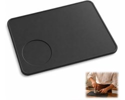 Stempelmat voor espresso 20 x 15 cm - siliconen koffiezetmat - antislip - hygiënische bescherming voor barista - ShopVlot