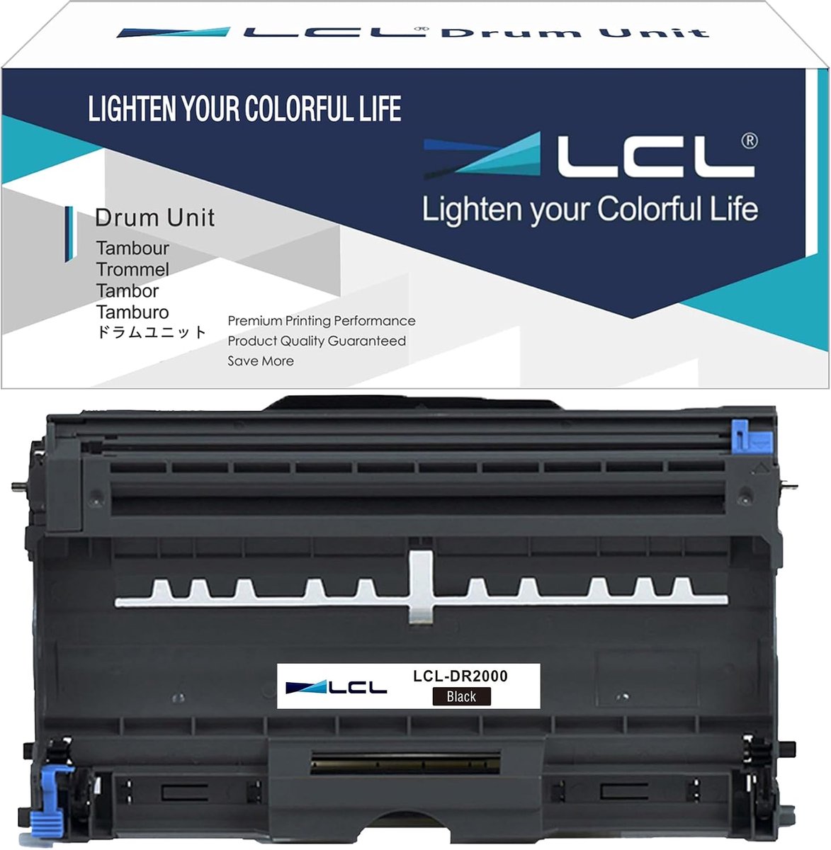 drum unit DR2000 - compatibel met Brother - hoge kwaliteit - ideaal voor thuisgebruik - ShopVlot