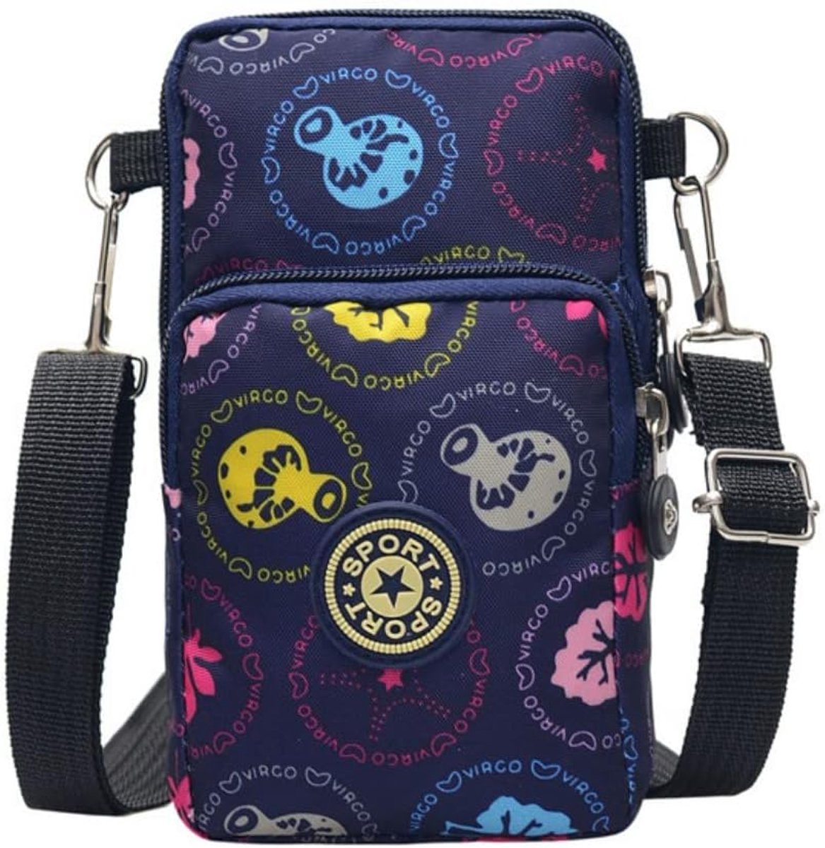 Mobiele telefoon tas - kleine schoudertas - hangende mini crossbody tas - ideaal voor dagelijks gebruik - ShopVlot