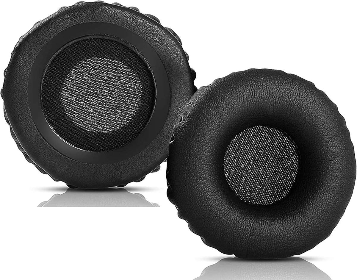 Oorkussens vervangend voor Jabra Evolve 20 30 40 65 - zacht protein leer - memory foam - optimale geluidsisolatie - ShopVlot