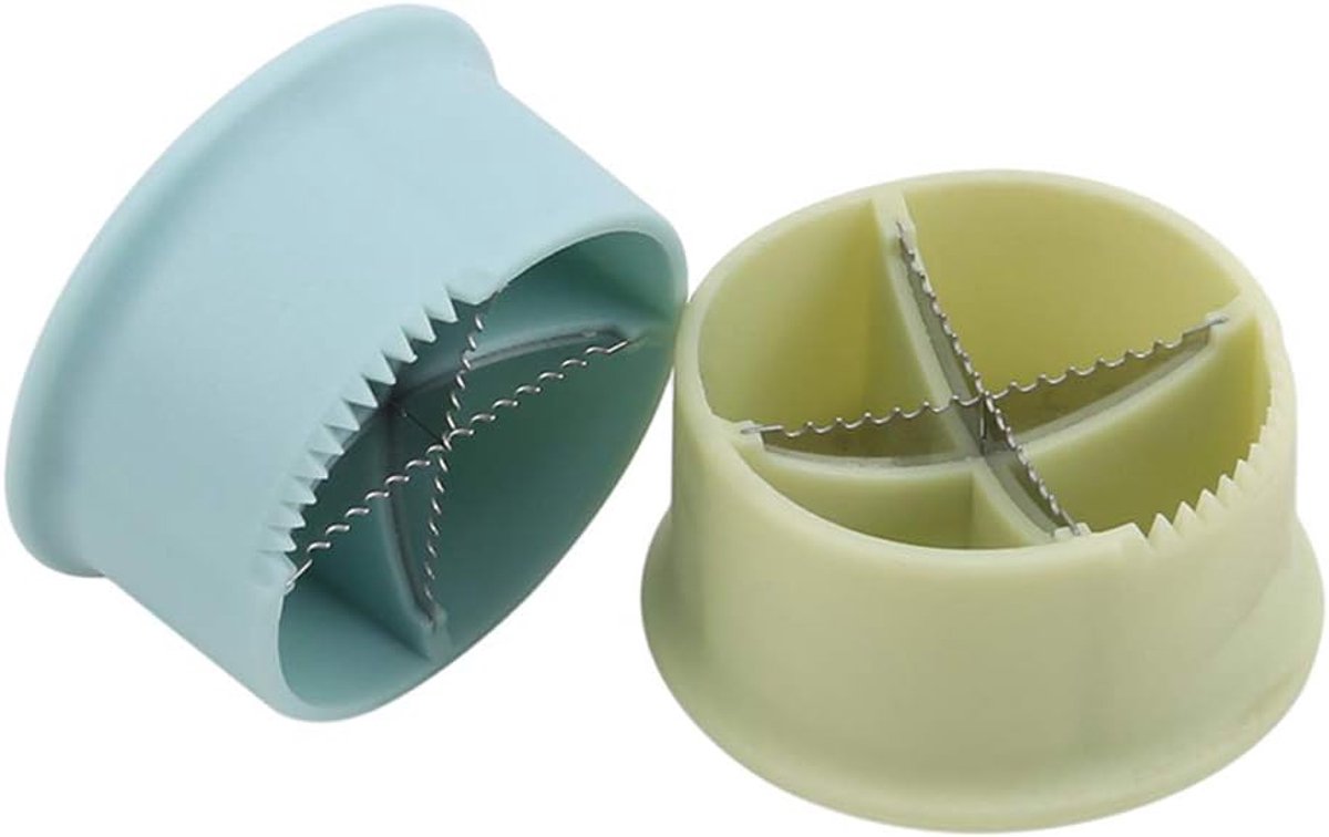 Chestnut Cutter - 2 Stuks - Blauw en Groen - Eenvoudig en snel kastanjes openen - ShopVlot