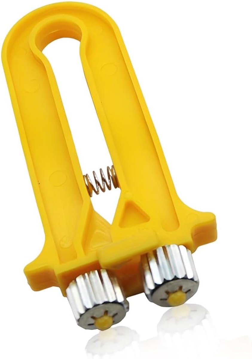 Bijenkorf draadspanner - geel - ergonomisch ontwerp - eenvoudig spannen van draad - ShopVlot