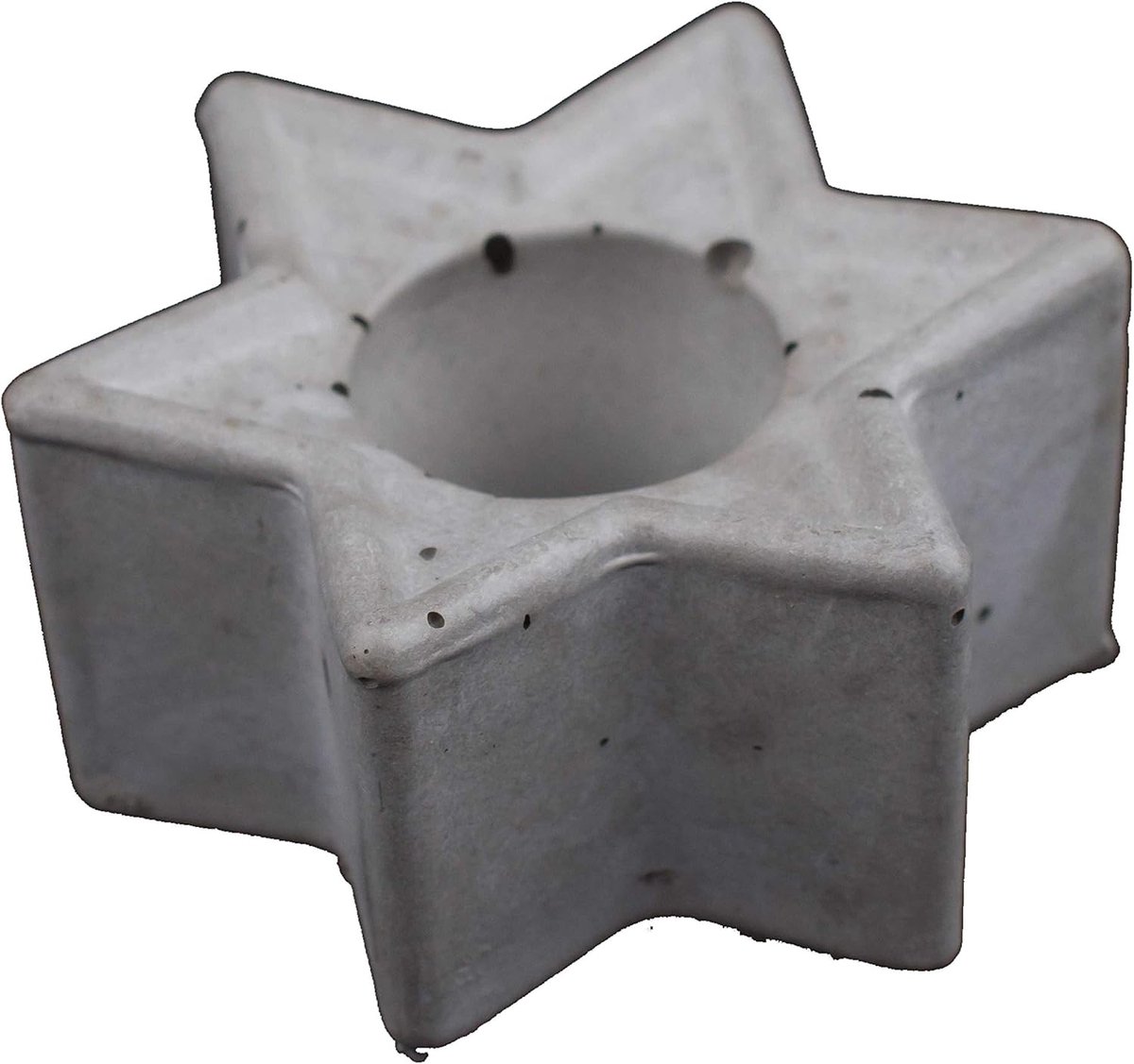 Kaarsenhouder betonnen ster - Tealight houder - Echt beton - Perfect voor kerst - ShopVlot