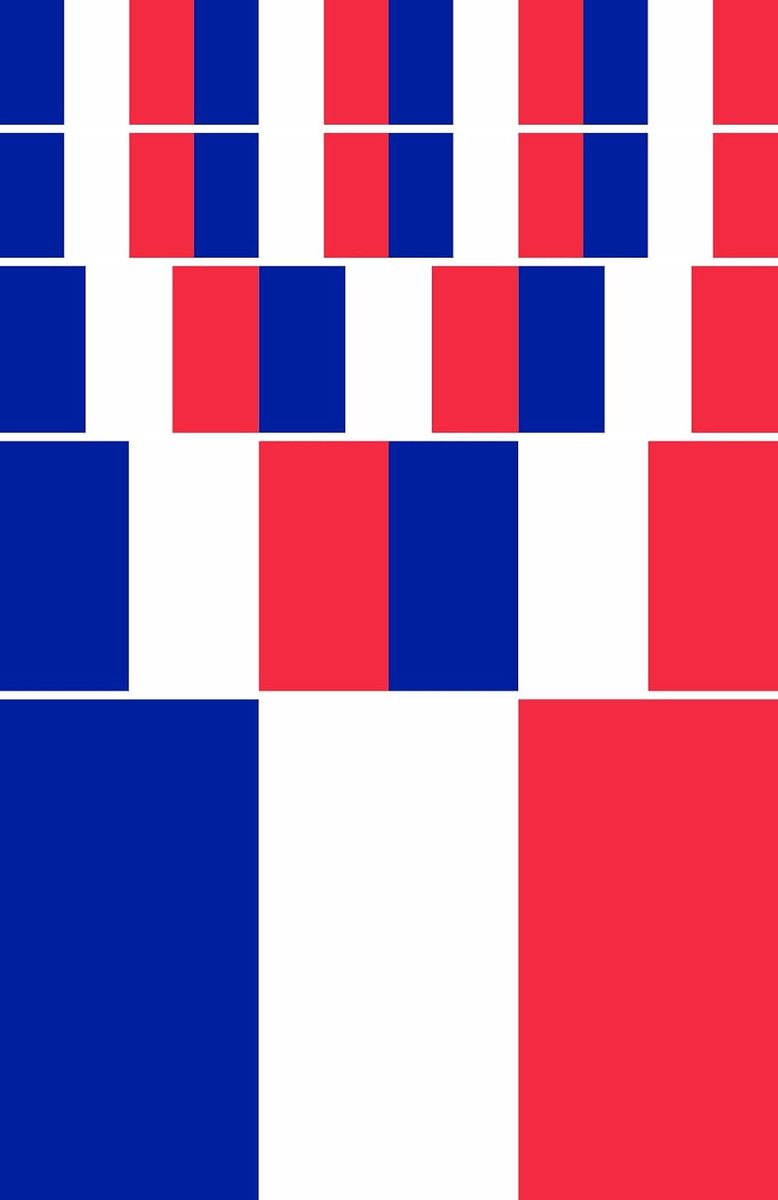 Stickers Frankrijk Vlag Set 14 Stuks - Vinyl - Waterdicht en UV-bestendig - Perfect voor auto en motor - ShopVlot