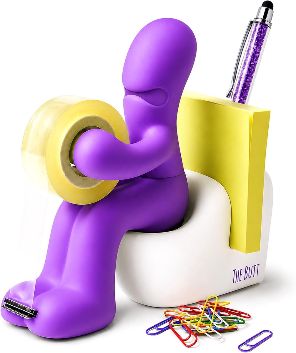 Tape Dispenser - Grappig Desk Accessoire - Uniek en Leuk Cadeau - Perfect voor Op kantoor - ShopVlot