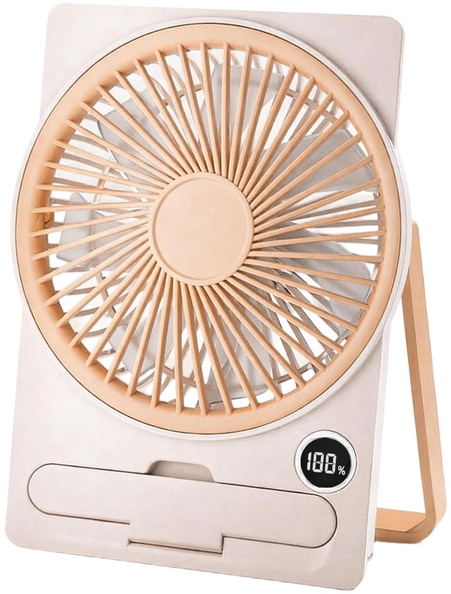Tafelventilator klein - USB-ventilator - zeer stil - ideaal voor kantoor en thuis - ShopVlot