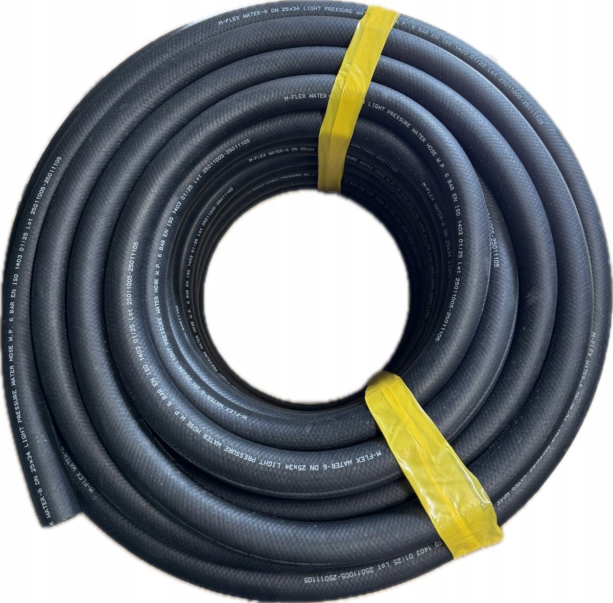Versterkte Rubberen Zuigslang voor Water - 19 mm, 6 Bar