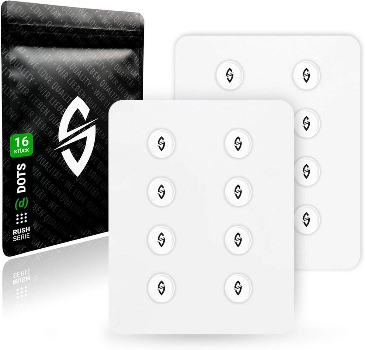 Muisvoetjes 6 mm - Universele glijpunten - Ultra-snel schuiven - Voor stof muismatten - SnelShoppen