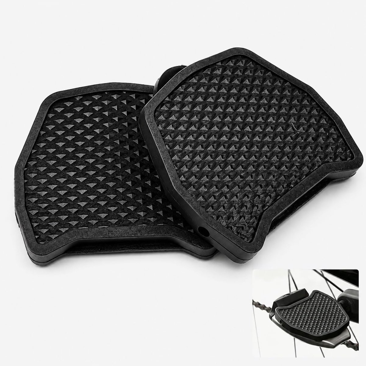 Fiets Pedalen Adapter Platen - Flat Platform Converter voor Klikpedalen - SnelShoppen