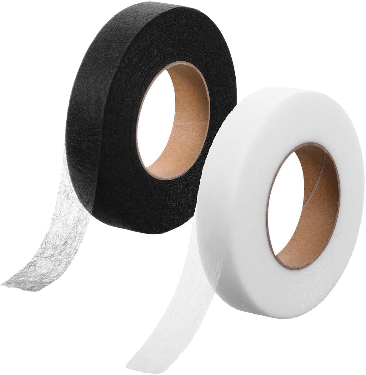 Hem tape 20 mm - 2 rollen strijkband - wasbare naadband - ideaal voor het repareren van stoffen - SnelShoppen