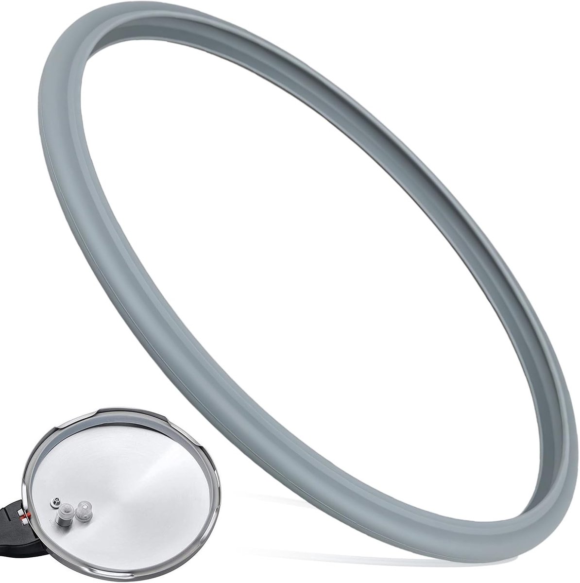 Vervangende afdichting 22 cm - siliconen - compatibel met WMF Perfect Plus en Perfect - duurzame oplossing - SnelShoppen