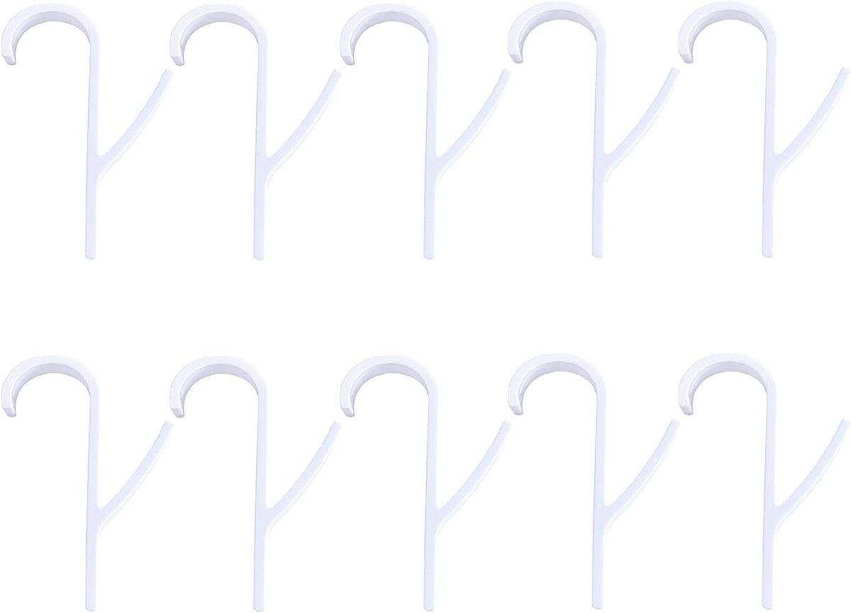 Plastic Boot Hanger - Enkele haak - Duurzaam plastic - Ruimtebesparende opslag - SnelShoppen