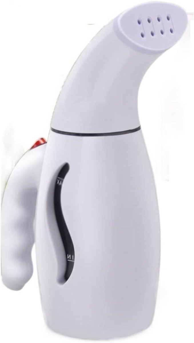 Handstomer Reisijzer - Stoomstrijkijzer Kleding - Reizen en Thuis - Dubbele Strijkmogelijkheden - 110 ML - Wit