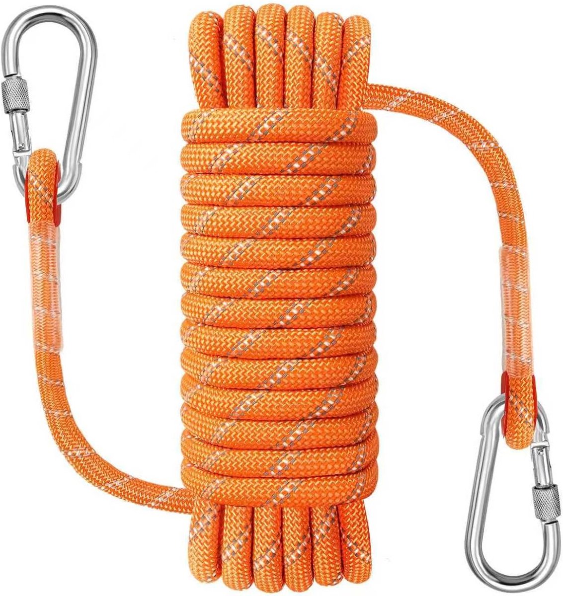 Klimtouw 10mm x 10m - Nylon - Hoge sterkte - Ideaal voor buitenwerk - SnelShoppen