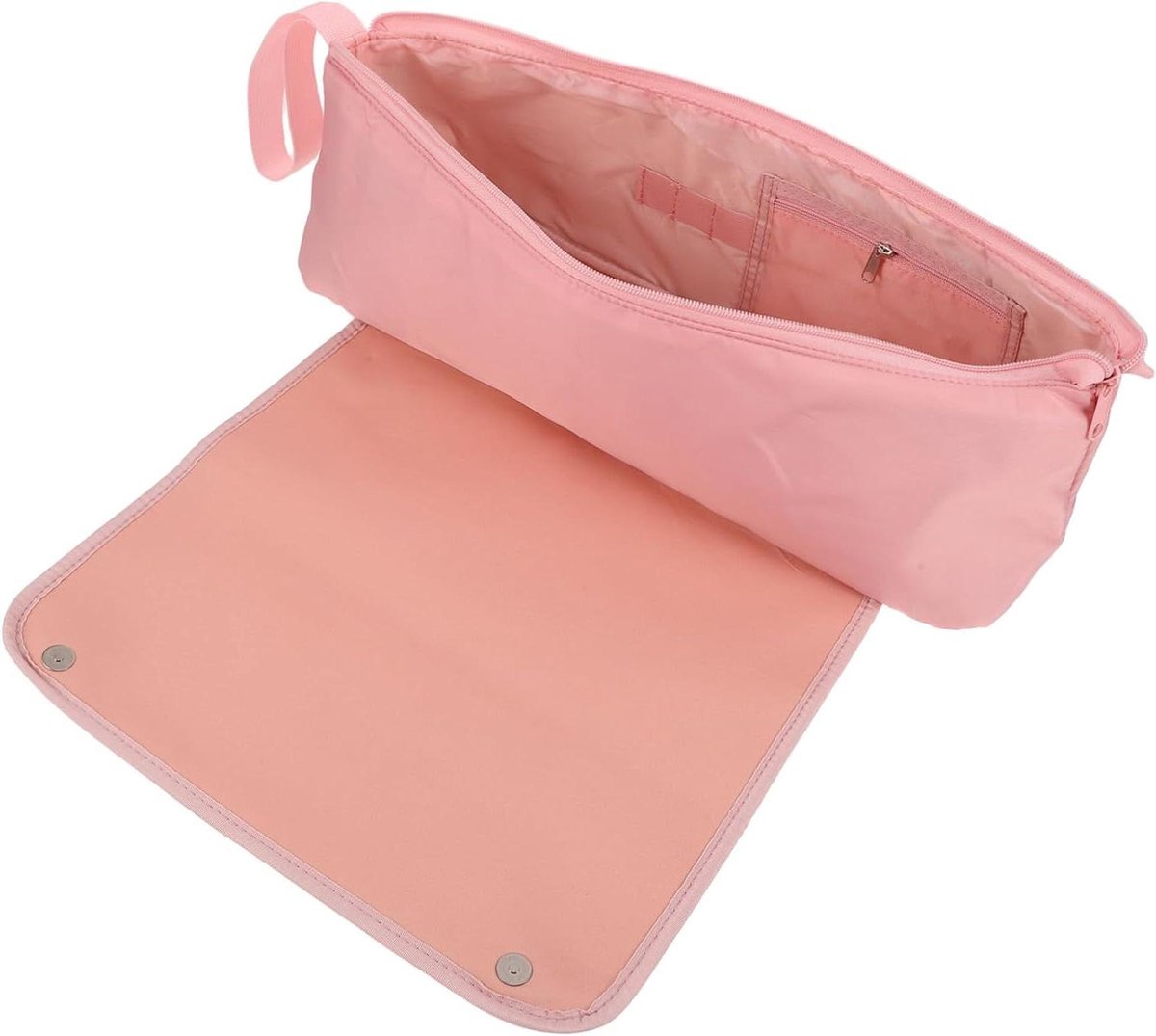 Reistas Haargereedschap - Opbergtas Stylingtools - Haarstyling Organiseren - Hittebestendig Materiaal - 37 x 15.5 x 4 cm - Roze