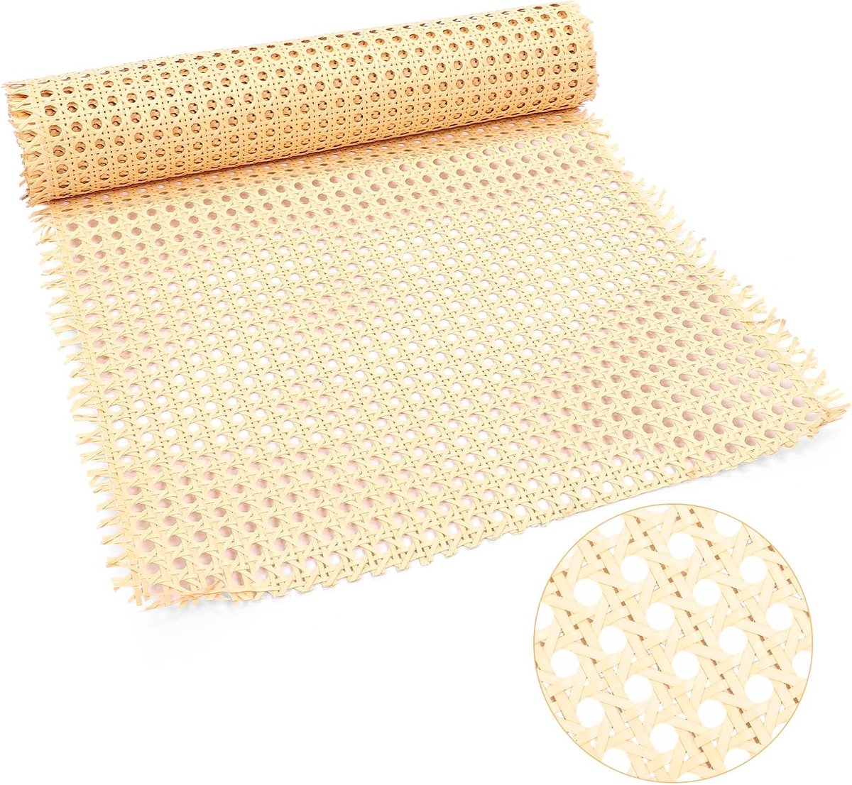 Rietmat 40 x 200 cm - Kunststof Riet - Waterdicht en Schimmelwerend - Ideaal voor Meubilair - SnelShoppen