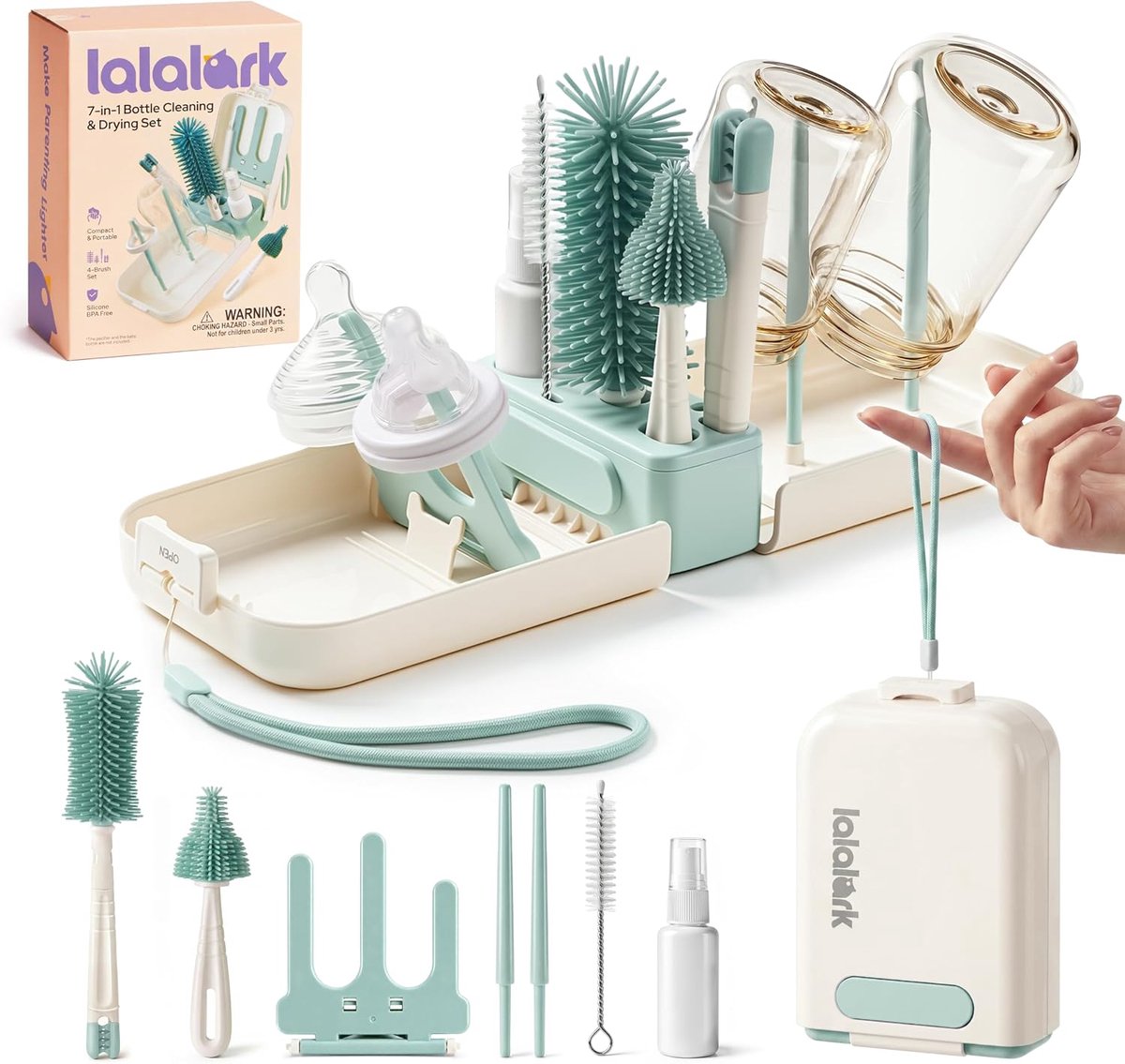 Bottle Brush Set (Green) - ShopVlot