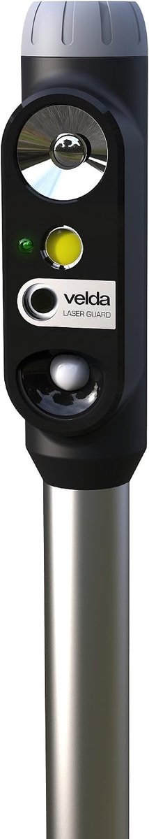 Velda 128062 Pond Protection Motion Sensor with Flash, Sound and Ultrasonic, Pond Guard Shuffle - ShopVlot