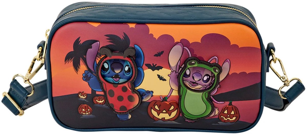 Disney Loungefly Crossbody Bag Stitch & Angel Halloween Costumes