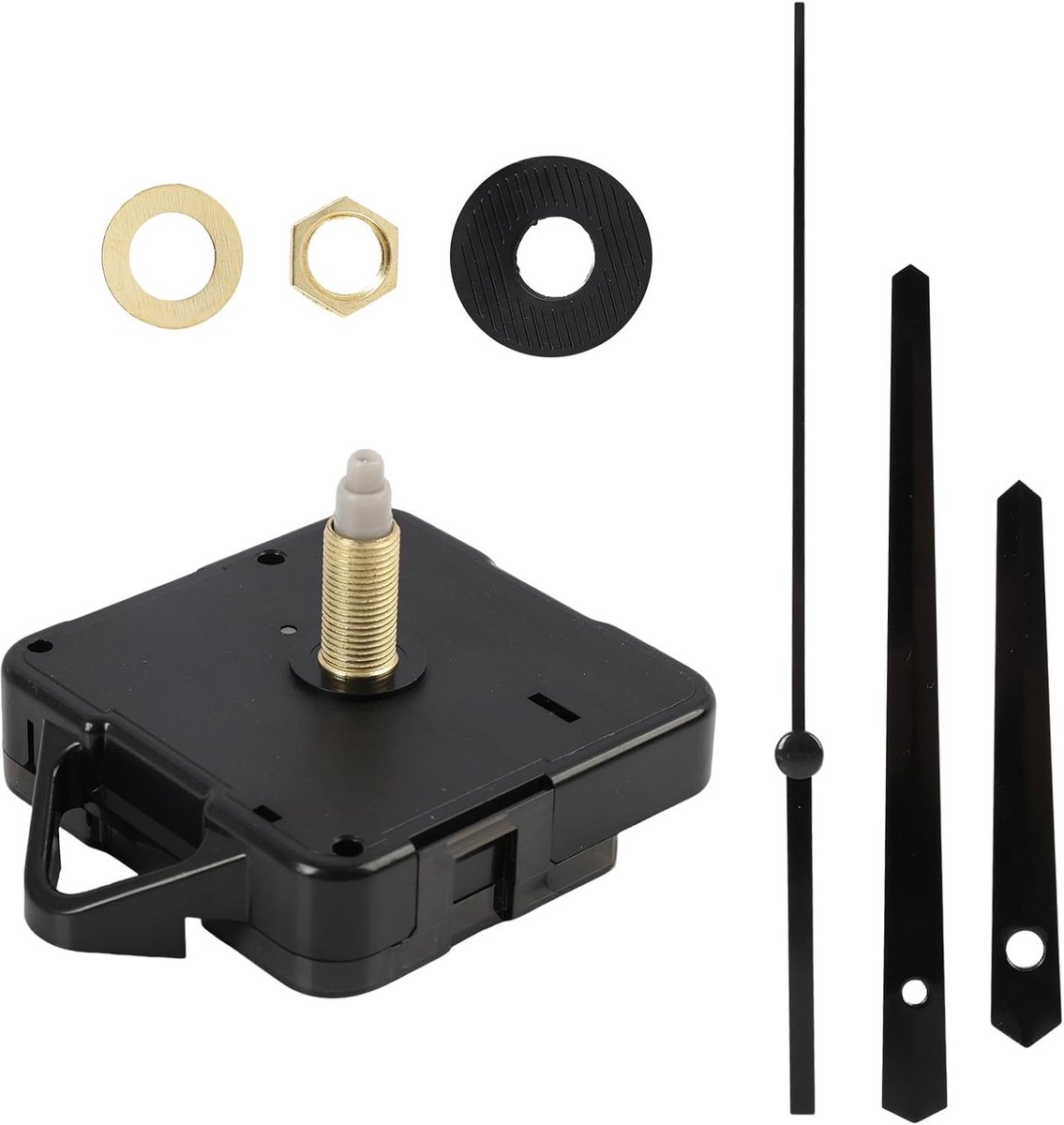 Wandklok Mechanisme met Hartwijzers - Quartz Beweging - Stil en Nauwkeurig - Ideaal voor DIY Projecten - ShopVlot