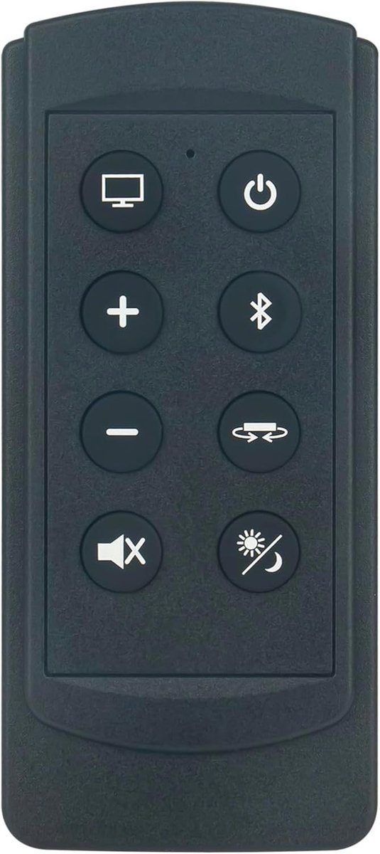Afstandsbediening voor Denon TV SoundBar - Vervangend model - Geen programmering nodig - Eenvoudig in gebruik - ShopVlot
