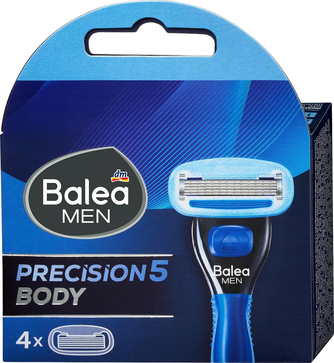 Scheermesjes precision5 - 5-blad systeem - met keramische messen - voor een comfortabele scheerbeurt - ShopVlot