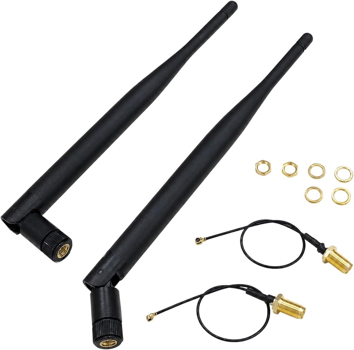SMA mannelijke stekker voor Lora RF-antenne 868 MHz - versterking 5 dBi - hoogwaardige adapterkabel - ShopVlot